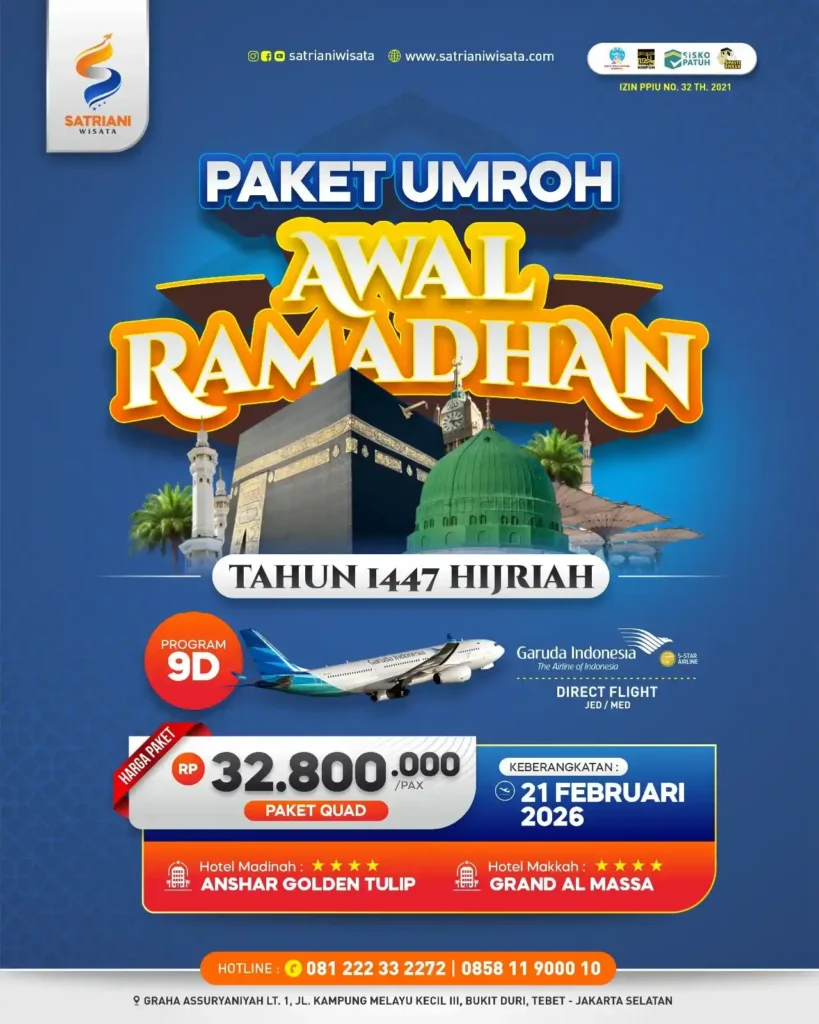 umroh awal ramadhan